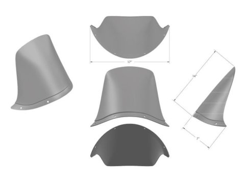 Burly Brand Touring Sport Fairing Tall thumbnail 3