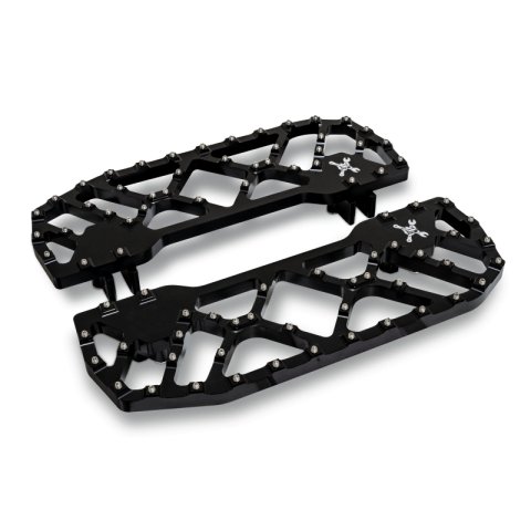 Burly Brand H-D MX- Evolution Floorboards - Black thumbnail 3