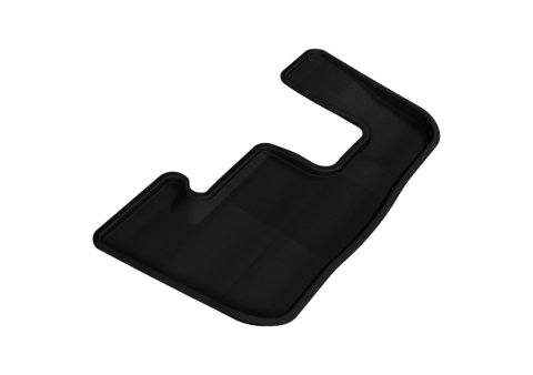 3D MAXpider 2007-2015 Audi Q7 Kagu 3rd Row Floormats - Black thumbnail 1