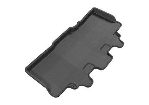 3D MAXpider 2006-2010 Jeep Commander Kagu 3rd Row Floormats - Black thumbnail 1