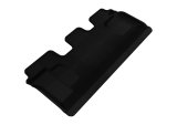 3D MAXpider 2008-2020 Lexus/Toyota LX/Land Cruiser Kagu 3rd Row Floormats - Black thumbnail 1