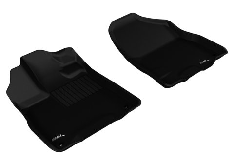 3D MAXpider 2014-2020 Acura MDX Kagu 1st Row Floormat - Black thumbnail 1