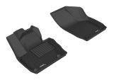 3D MAXpider 2015-2018 Audi Q3 Kagu 1st Row Floormat - Black thumbnail 1
