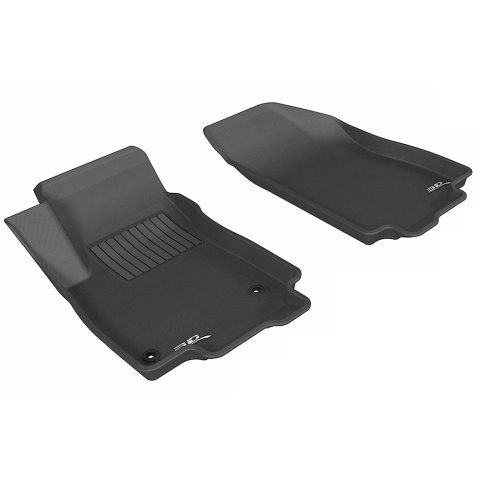 3D MAXpider 2013-2020 Buick/Chevrolet Encore/Trax Kagu 1st Row Floormat - Black thumbnail 9