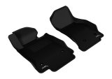 3D MAXpider 2014-2019 Cadillac CTS Kagu 1st Row Floormat - Black thumbnail 1