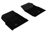 3D MAXpider 2015-2020 Chevrolet/GMC Colorado/Canyon Crew Cab Kagu 1st Row Floormat - Black thumbnail 1