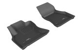 3D MAXpider 2014-2019 Fiat 500L Kagu 1st Row Floormat - Black thumbnail 1