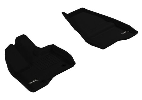 3D MAXpider 2011-2014 Ford Explorer Kagu 1st Row Floormat - Black