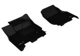 3D MAXpider 2015-2020 Ford F-150 SuperCab/SuperCrew Kagu 1st Row Floormat - Black thumbnail 1