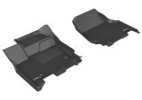 3D MAXpider 2015-2020 Ford F-150 SuperCab/SuperCrew Kagu 1st Row Floormat - Black thumbnail 9