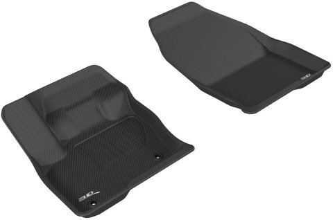 3D MAXpider 2015-2020 Ford Edge Kagu 1st Row Floormat - Black thumbnail 9