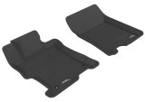 3D MAXpider 2008-2012 Honda Accord Kagu 1st Row Floormat - Black thumbnail 1