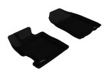 3D MAXpider 2006-2011 Honda Civic Kagu 1st Row Floormat - Black thumbnail 1
