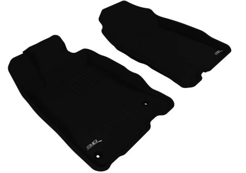3D MAXpider 2011-2016 Honda CR-Z Kagu 1st Row Floormat - Black thumbnail 9
