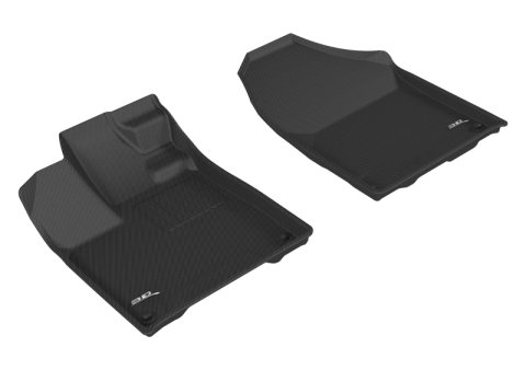 3D MAXpider 2017-2020 Honda Ridgeline Kagu 1st Row Floormat - Black thumbnail 1
