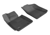 3D MAXpider 2012-2017 Hyundai Veloster Kagu 1st Row Floormat - Black thumbnail 1