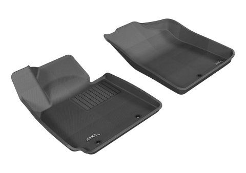 3D MAXpider 2012-2017 Hyundai Veloster Kagu 1st Row Floormat - Black thumbnail 8