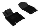 3D MAXpider 2014-2017 Infiniti Q50 Kagu 1st Row Floormat - Black thumbnail 1
