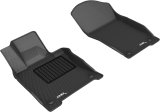 3D MAXpider 2018-2020 Infiniti Q50/Q60 Kagu 1st Row Floormat - Black thumbnail 1