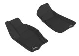 3D MAXpider 2005-2010 Jeep Grand Cherokee Kagu 1st Row Floormat - Black thumbnail 1