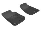3D MAXpider 2007-2013 Jeep Wrangler JK 2-Door/Unlimited Kagu 1st Row Floormat - Black thumbnail 9