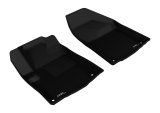 3D MAXpider 2014-2015 Jeep Cherokee Kagu 1st Row Floormat - Black thumbnail 1