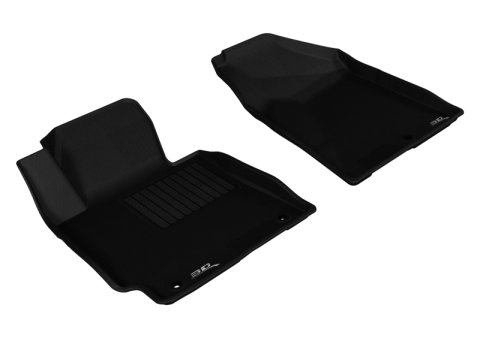 3D MAXpider 2014-2018 Kia Forte Kagu 1st Row Floormat - Black thumbnail 1