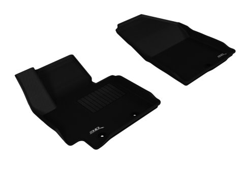 3D MAXpider 2014-2019 Kia Soul Kagu 1st Row Floormat - Black thumbnail 9