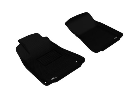 3D MAXpider 2006-2013 Lexus IS Kagu 1st Row Floormat - Black thumbnail 1