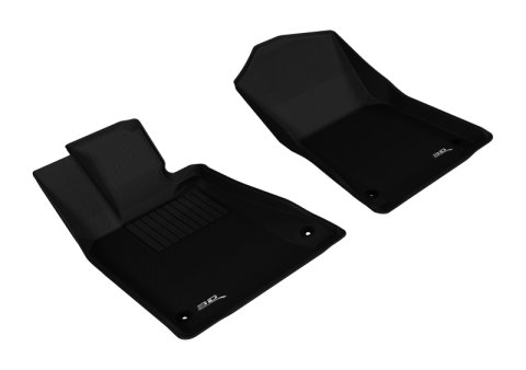 3D MAXpider 2013-2020 Lexus GS/GS Hybrid Kagu 1st Row Floormat - Black thumbnail 1