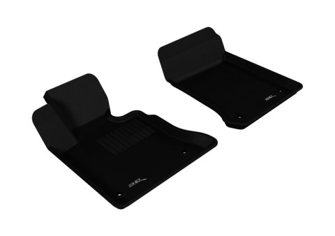 3D MAXpider 2013-2015 Mercedes-Benz GLK-Class X204 Kagu 1st Row Floormat - Black thumbnail 1