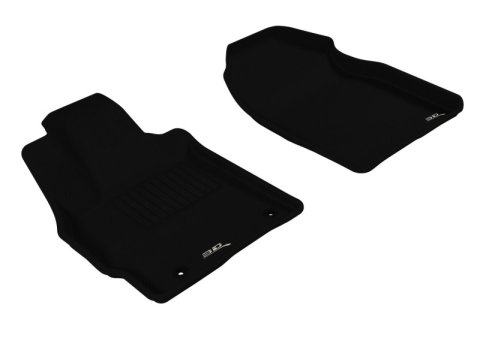 3D MAXpider 2007-2012 Mazda CX-7 Kagu 1st Row Floormat - Black thumbnail 1