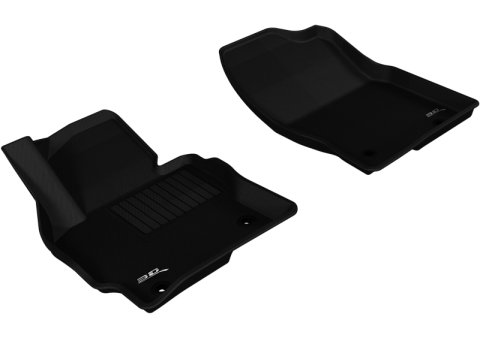 3D MAXpider 2013-2016 Mazda CX-5 Kagu 1st Row Floormat - Black thumbnail 1