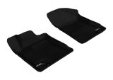 3D MAXpider 2009-2014 Nissan Maxima Kagu 1st Row Floormat - Black thumbnail 1