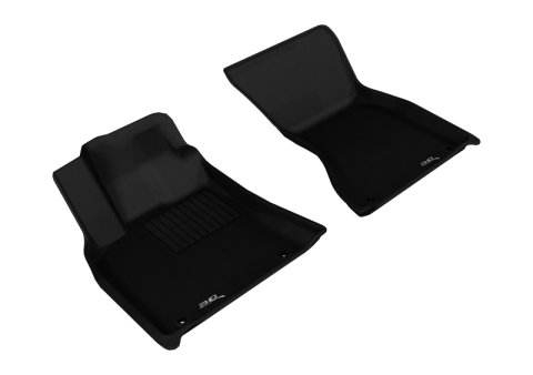 3D MAXpider 2014-2019 Porsche Macan Kagu 1st Row Floormat - Black thumbnail 8