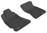 3D MAXpider 2009-2013 Subaru Forester Kagu 1st Row Floormat - Black thumbnail 1