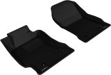3D MAXpider 2013-2019 Toyota/Subaru/Scion FR-S Kagu 1st Row Floormat - Black thumbnail 1