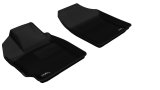 3D MAXpider 2007-2011 Toyota/Scion Yaris/XD Kagu 1st Row Floormat - Black thumbnail 1