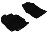 3D MAXpider 2009-2011 Toyota Venza Kagu 1st Row Floormat - Black thumbnail 1