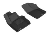 3D MAXpider 2011-2018 Volkswagen Jetta Sedan Kagu 1st Row Floormat - Black thumbnail 1