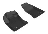 3D MAXpider 2015-2019 Fiat 500X Kagu 1st Row Floormat - Black thumbnail 1
