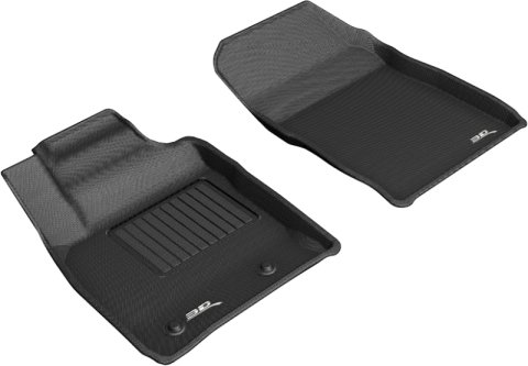 3D MAXpider 2018-2020 Ford Ecosport Kagu 1st Row Floormat - Black thumbnail 1