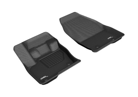 3D MAXpider 2016-2020 Lincoln Nautilus/Mkx Kagu 1st Row Floormat - Black thumbnail 1