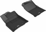 3D MAXpider 2018-2020 Toyota Tacoma Access/Double Cab Kagu 1st Row Floormat - Black thumbnail 9