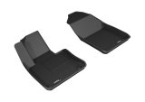 3D MAXpider 2018-2020 Volvo XC60 Kagu 1st Row Floormat - Black thumbnail 1