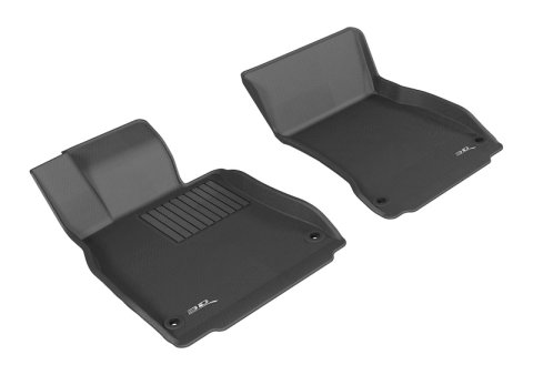 3D MAXpider 2014-2019 Mercedes-Benz S-Class W222 Kagu 1st Row Floormat - Black thumbnail 1