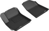 3D MAXpider 2020 Kia Soul Kagu 1st Row Floormat - Black thumbnail 1