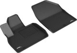 3D MAXpider 2020 Kia Telluride Kagu 1st Row Floormat - Black thumbnail 1