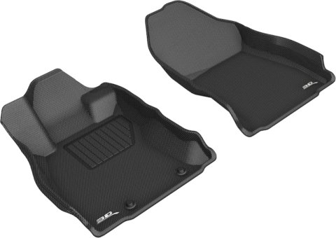 3D MAXpider 2019-2020 Subaru Forester Kagu 1st Row Floormat - Black thumbnail 1