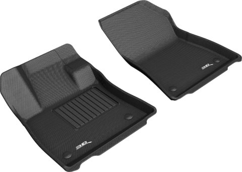3D MAXpider 2019-2020 Infiniti QX50 Kagu 1st Row Floormat - Black thumbnail 1